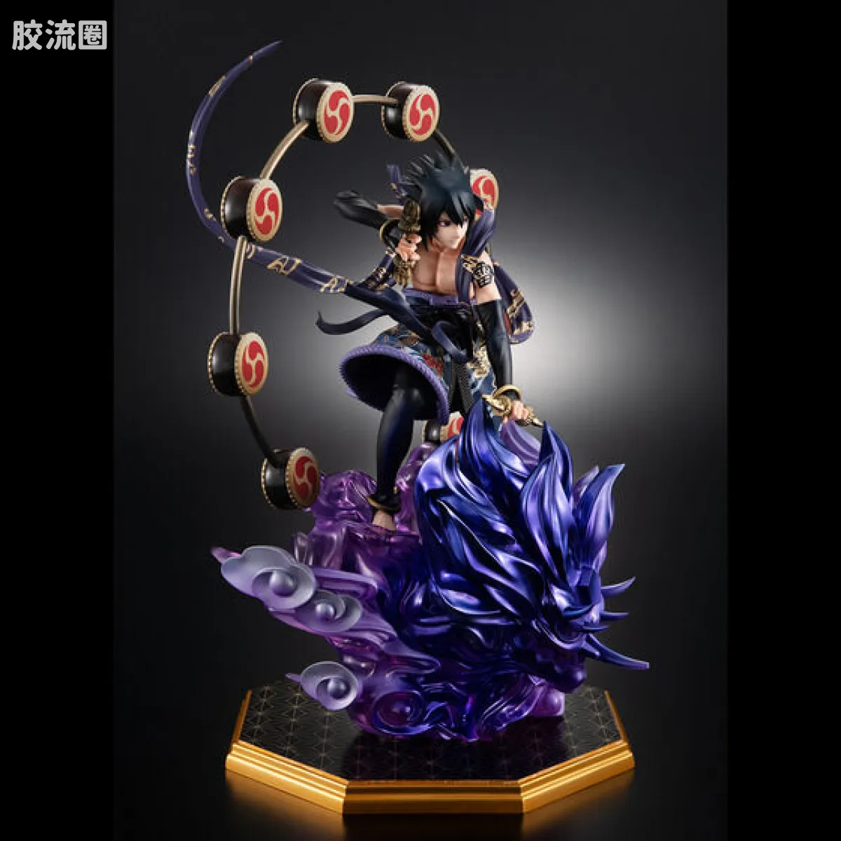 Mega House 手办系列 P.G.E.M. 宇智波佐助 雷神-Raijin- - 图片